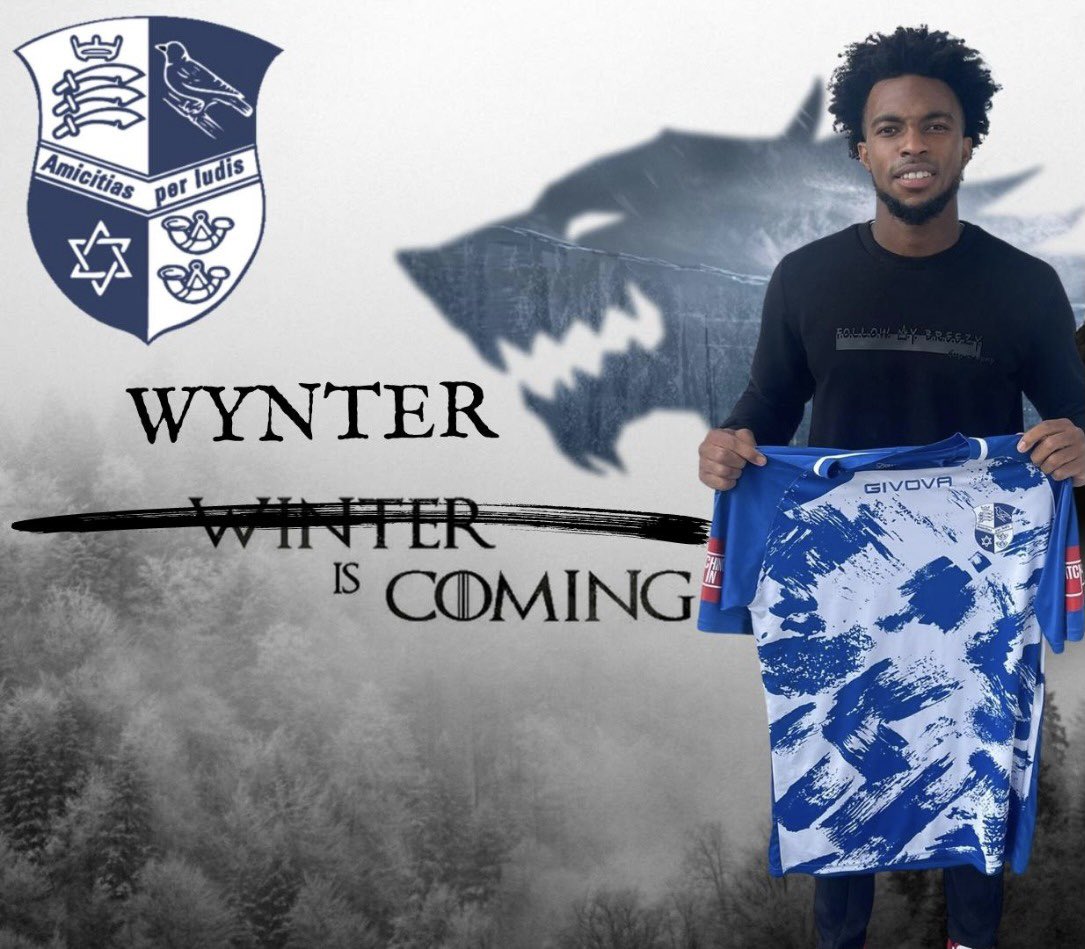WinFinchleyFC's tweet photo. WYNTER IS HERE
We are delighted to announce that @DEE_Wynter has joined the club. Dernell made his first appearance for the club with a solid performance in our @EmiratesFACup win on the weekend!
#welcometowingate π΅βͺοΈ https://t.co/UmWbzexdNx