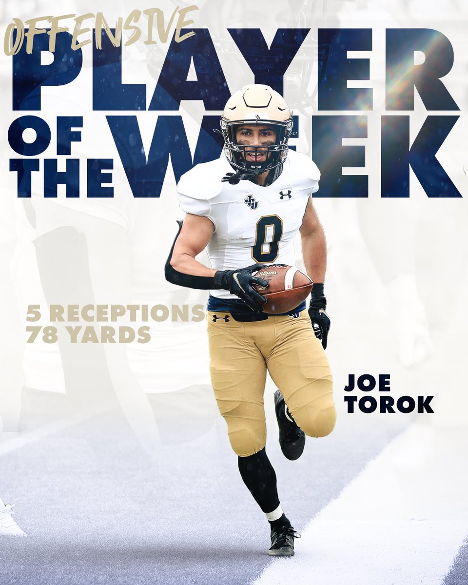 Congrats to Senior WR from <a href="/kirtlandFB/">kirtlandFB</a> , <a href="/joey_torok/">Joey Torok</a> #MenOfCarroll #BurnTheBoats