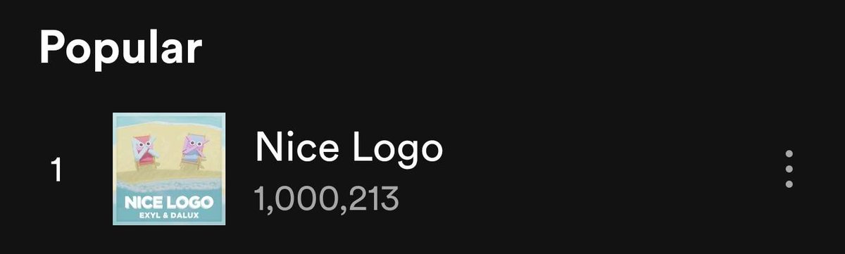 DaluxMusic's tweet photo. 1 mill on Spotify, that's insane💗 https://t.co/ZIEQs3acld