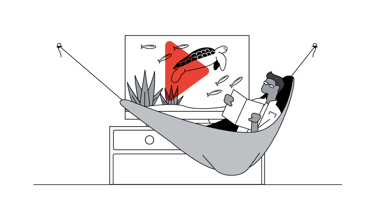 Un nuevo estudio arroja luz a los hábitos de consumo de contenido de la generación Z. Según esta investigación, el 83 % de los miembros de esta generación han usado YouTube para ver contenido relajante. (fuente: Google)