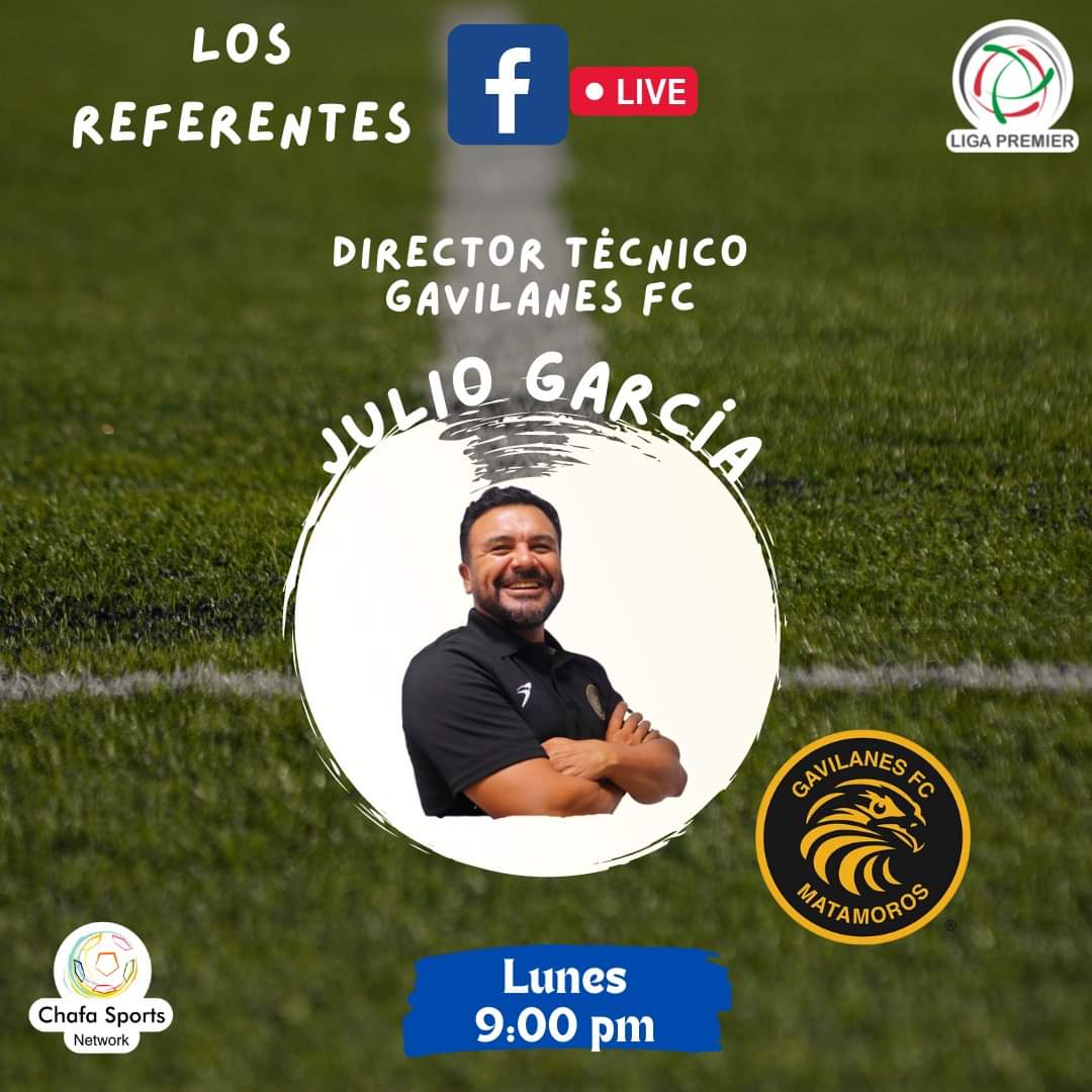 ChafaSports's tweet photo. #LosReferente Premier #Temp1 #EP16
Hoy tendremos de invitado al DT @elnegrogarciaaa de los Gavilanes FC para platicar sobre el partido y resultado ante Reboceros
También revisaremos los resultados del G2 y goles
Los esperamos con sus preguntas hoy lunes a las 9PM.
#Entrevista https://t.co/vnqBMmilr5
