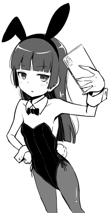 【2022・8月編 3/3】しれっとチャイ猫に眼鏡差分。もう誰だか分からない。#月まとめ黒猫日和#俺妹 #黒猫 #瑠璃先輩 
