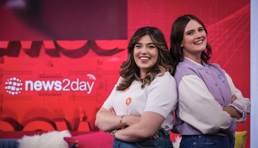 molly_oconnorrr's tweet photo. keeping this one to myself has not been easy 🙃 over the moon to announce that I’ll be joining @reemelhassany as @news2dayRTE newest presenter! Catch me on @RTE2 at 4:20, Monday to Friday!! https://t.co/FVo7jONd1u