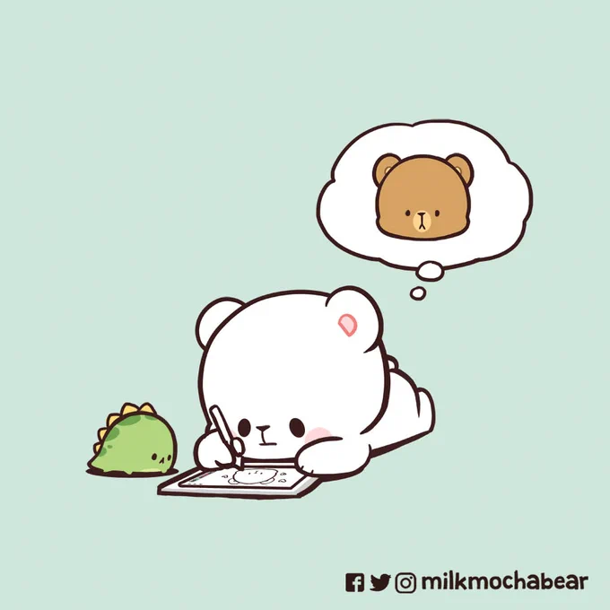 Welcome back! ❤️
---
Feel free to mention someone who would like to welcome you~🤭💕

#milkmochabear
#milkandmocha 