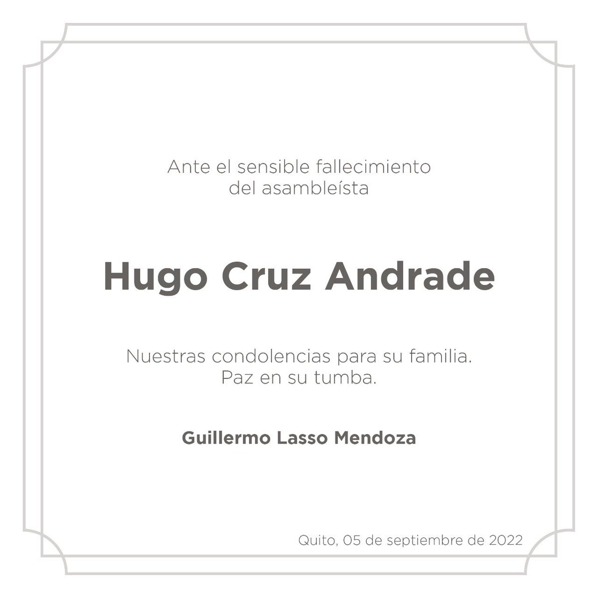 Guillermo Lasso tweet media