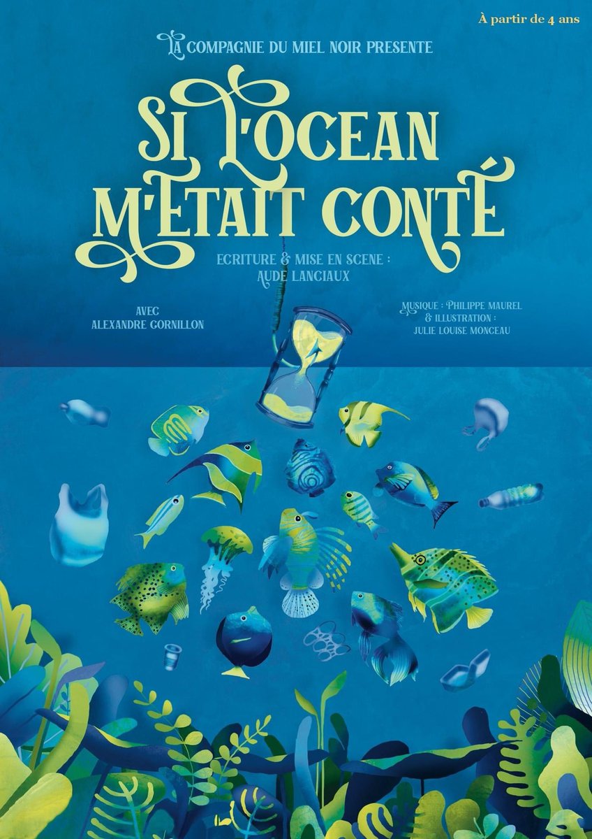 En création pour 
« SI L’OCÉAN M’ÉTAIT CONTÉ »
Spectacle de Aude Lanciaux 👌 prochainement au petitbijoutheatre …