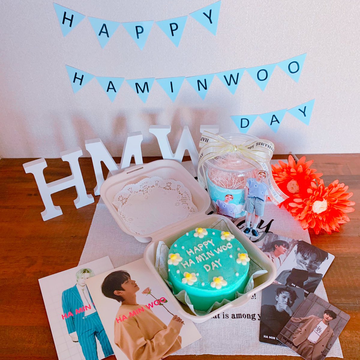 HMW_JAPAN's tweet photo. 2022.09.06
#HappyHaMinWooDay2022

Happy Brthday to HaMinWoo ♡

ミヌ(@ZEA_MW)センイルケーキ🎂
ご購入頂いた皆様ありがとうございました💕

CHOOSY CAKE 様
素敵なケーキありがとうございました💕

#HMWJAPAN

#誕生日ケーキ #センイルケーキ 
#お弁当ケーキ #トシラクケーキ 
#韓国ケーキ #推し https://t.co/b8ZcbaUocE