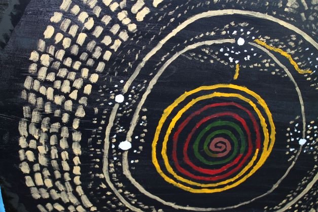 Mein neuer Werk zeigt eine Welt die 2,5 Millionen Lichtjahre entfernt ist.