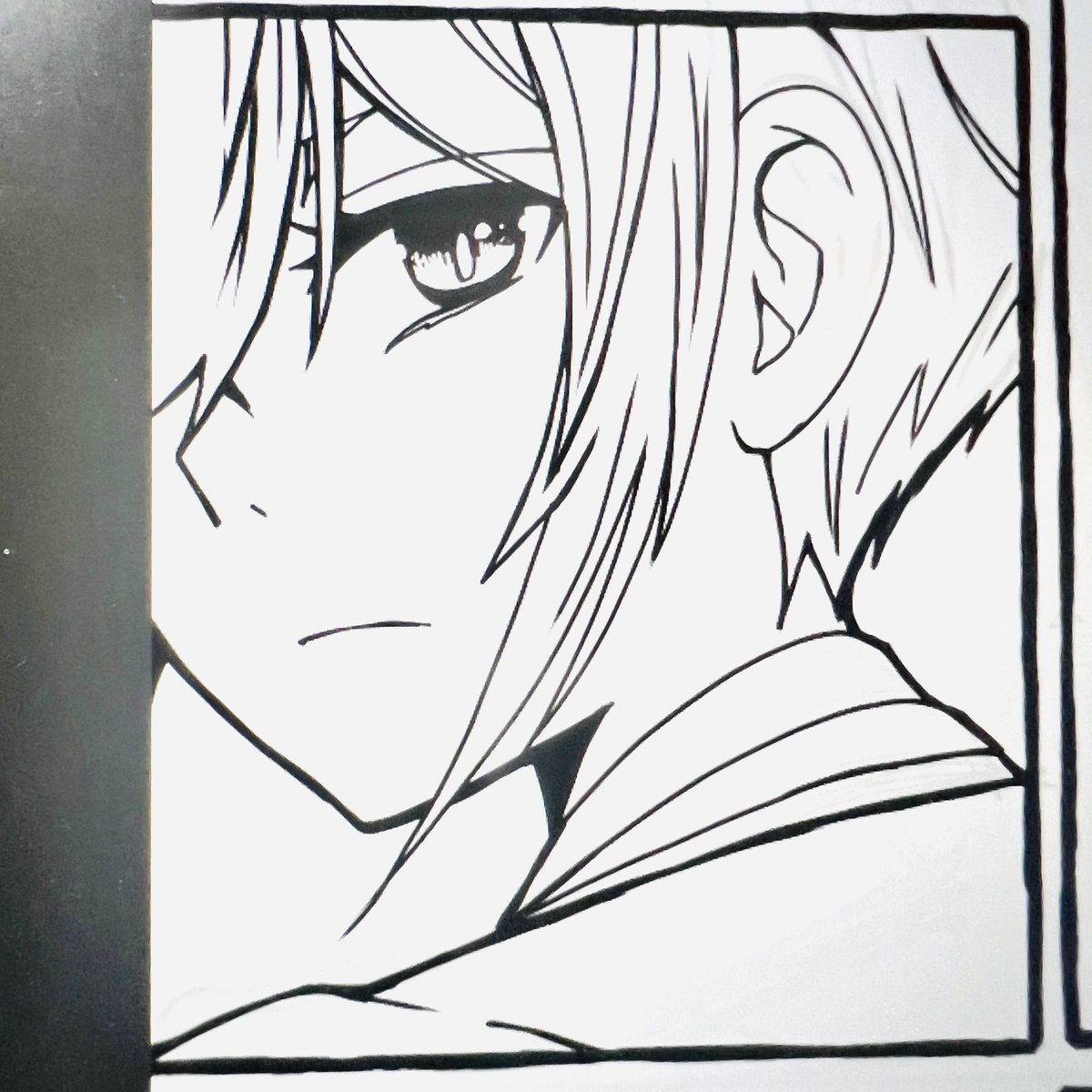 🌹くん描いてたんだけどTwitter楽しすぎて張り付いてしまった…キミはもう寝ないとだめだよおやすみ 