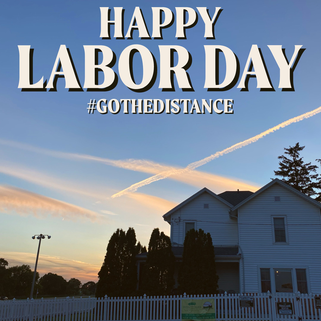 Enjoy your Labor Day &amp; don't forget to have a catch! 

#Iowa #Baseball #FieldofDreams