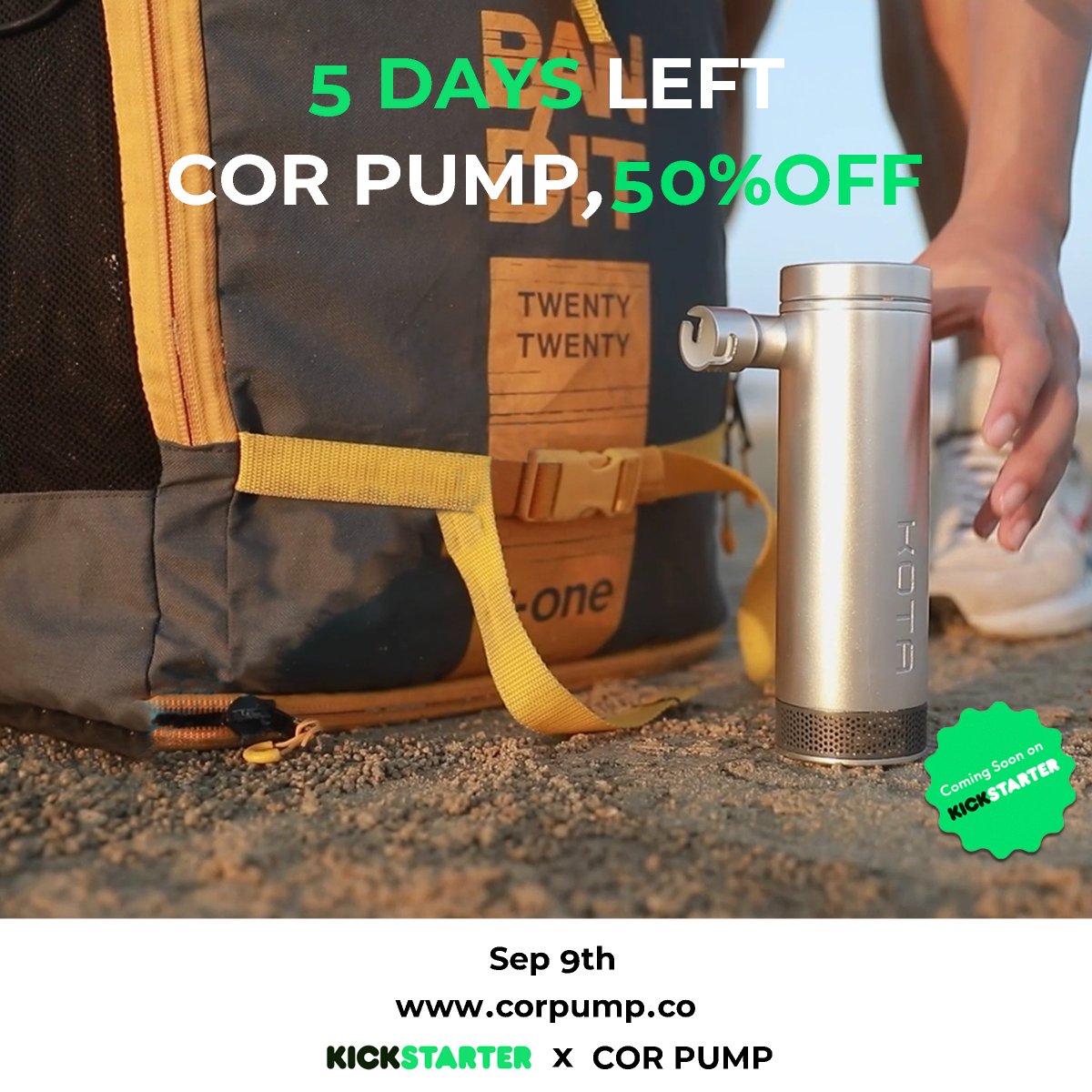cor_pump's tweet image. Click the green "Notify Me on Launch" button on 👇🏻

kickstarter.com/projects/corpu…

Save the date!

#corpump  #technology⁠ #geek #productlaunch #kickstarter #indiegogo #ikitemagazine #kitesurfing #kites #kiteboarding #windsurfing