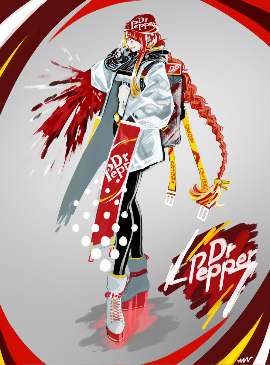 ドクターペッパー のイラスト マンガ コスプレ モデル作品 10 件 Twoucan
