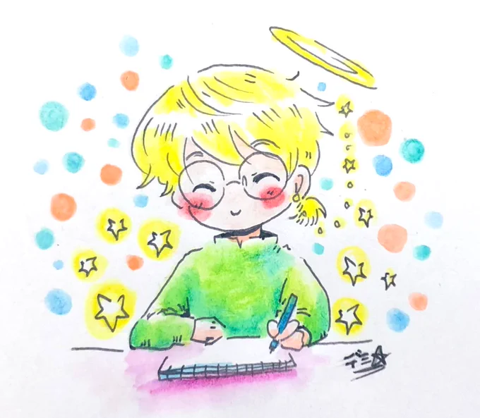 今年の予定してた活動はこれにて一旦終了!という事で休止…はしませんがゆったり自創作のお話や絵と向き合いたいとかゲームとか気ままに楽しいことしよと思ってます。約束してたお手紙も送りたいし友にも見つけたので送りつけよううふふ 