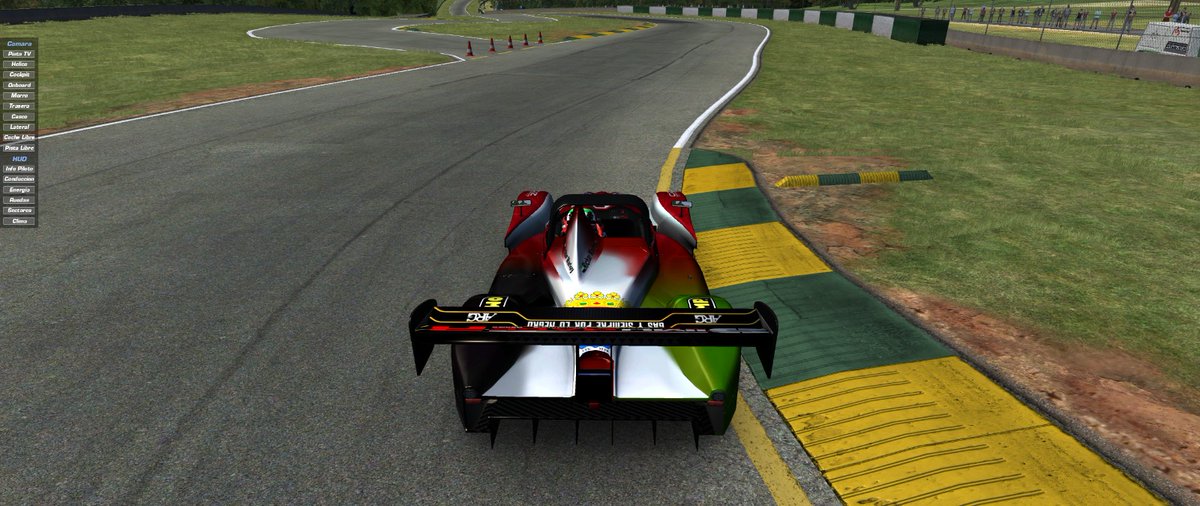 RiKyTaFaD's tweet image. Así luce el #norma por el primer circuito #roadatlanta del Nuevo desafío de @SimuRacer esperemos dar espectáculo y que luzca el traje por las preciosas retransmisiones de @_simutv