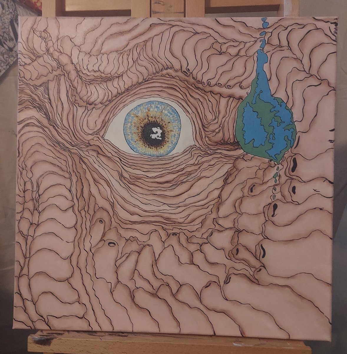 RayMCarney's tweet photo. Snuffleupesha lu
Oil in canvas
Little further but mostly done
#Snuffleupeshalu
#oiloncanvas
#fineart
#lowbro
#hibro
#raymcarney
#Snuffleupagus
#ganesha
#earthlingdrip
#sneakpeak https://t.co/7AvLKKIUqY