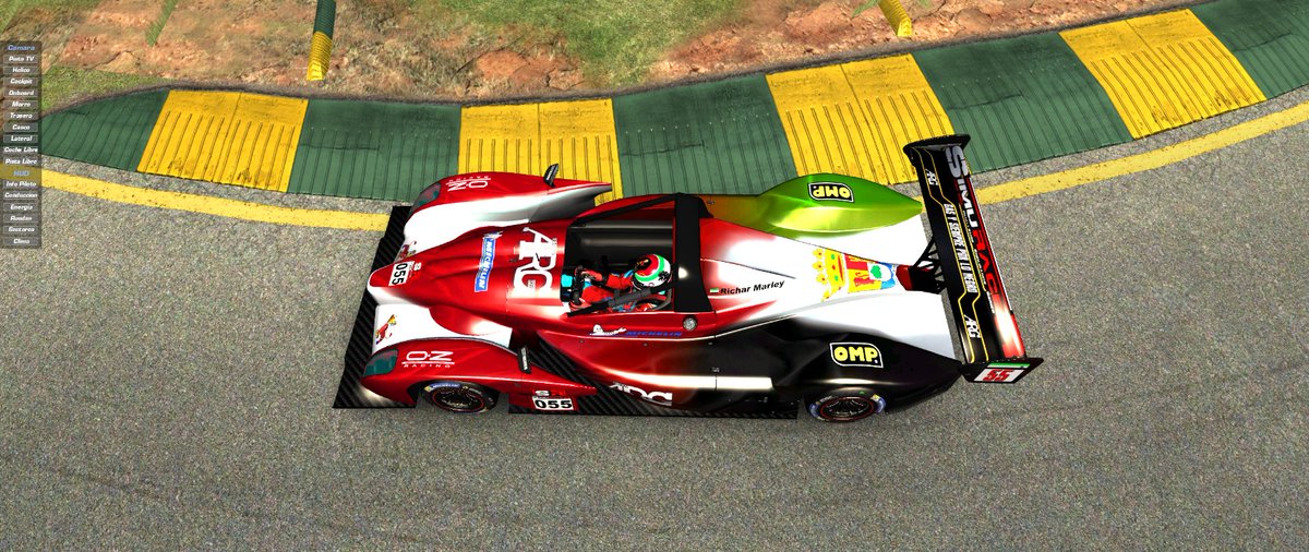 RiKyTaFaD's tweet image. Así luce el #norma por el primer circuito #roadatlanta del Nuevo desafío de @SimuRacer esperemos dar espectáculo y que luzca el traje por las preciosas retransmisiones de @_simutv