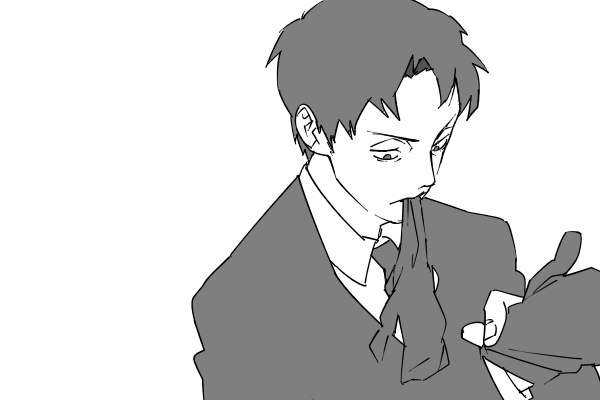 髪の毛をシルエットだけで描く癖は確実にnarutoの絵柄が影響しているェ… 