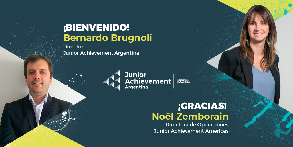 juniorenarg's tweet photo. Le damos la bienvenida a @bernibrug, nuevo director de #JuniorAchievement en Argentina

Agradecemos a @noelzemborain quien seguirá siendo parte de la fundación desde la dirección de Operaciones de @JAAmericas

¡Sigamos #InspirandoJóvenes juntos!

+ info 👇 https://t.co/cT3rm6pzLG https://t.co/kxXxGyDKnM