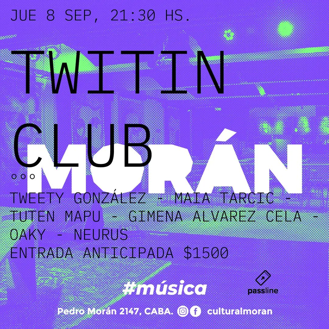 srita_corazon's tweet photo. Este jueves showsazo, entradas 👉https://t.co/yCecZQcC1d @TwitinRecords @tweetygonzalez2 @MaiaTarcic @TutenMapu #oaky @LisiAristiFC #neurus #TWITINCLUB https://t.co/oFIkfKC4fU