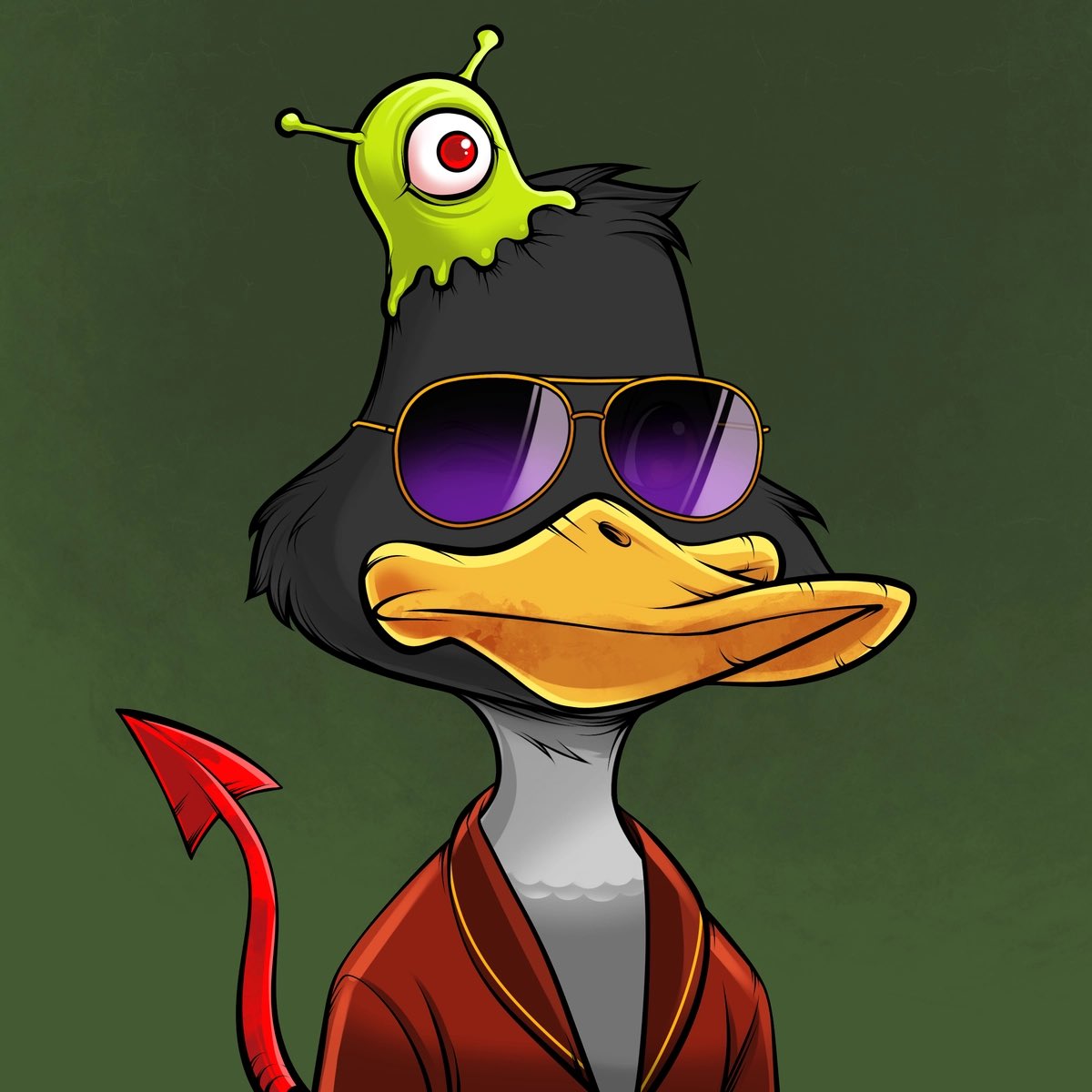 Gandy780's tweet photo. @specialsauceADA @MallardOrder #DevilDuck https://t.co/FbbnfAkE1C