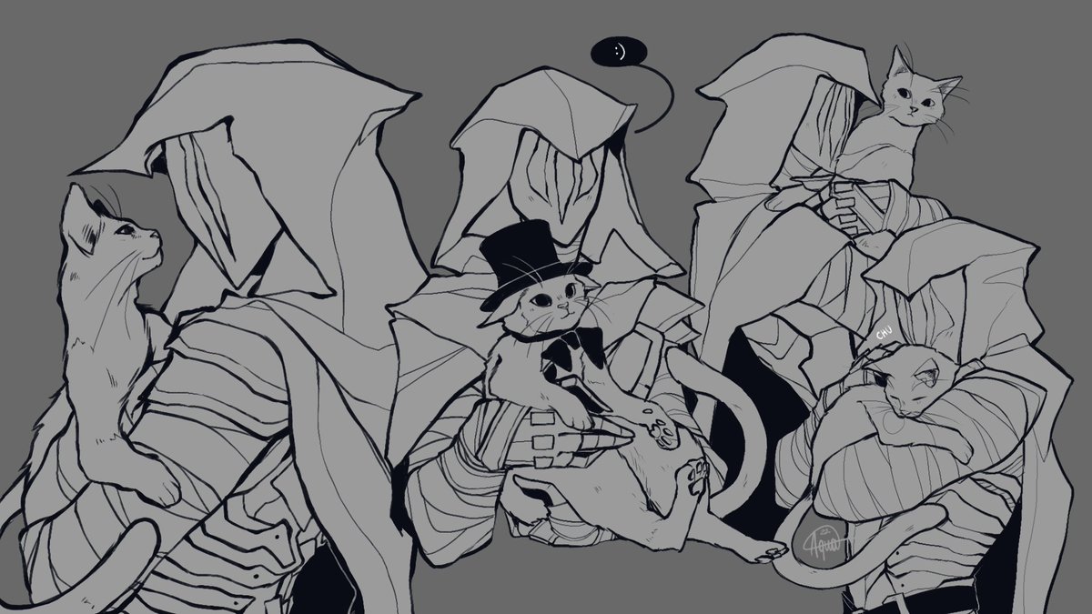 darkvestiges's tweet image. crawling out of the shadows and pretending i haven&apos;t disappeared for the past year or so? smh couldn&apos;t be me 🙄 anyways uhhhh here&apos;s my contribution for the cat lover omen content ty

#ValorantArt #Omen