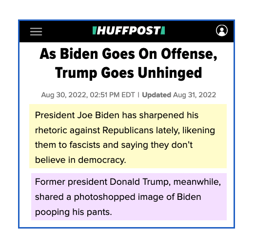 FlatPatty's tweet photo. How is Trump reacting to Dark Brandon? Oh, about how you'd expect. #DarkBrandonRises #trumpsinks https://t.co/j4zu7p72bJ