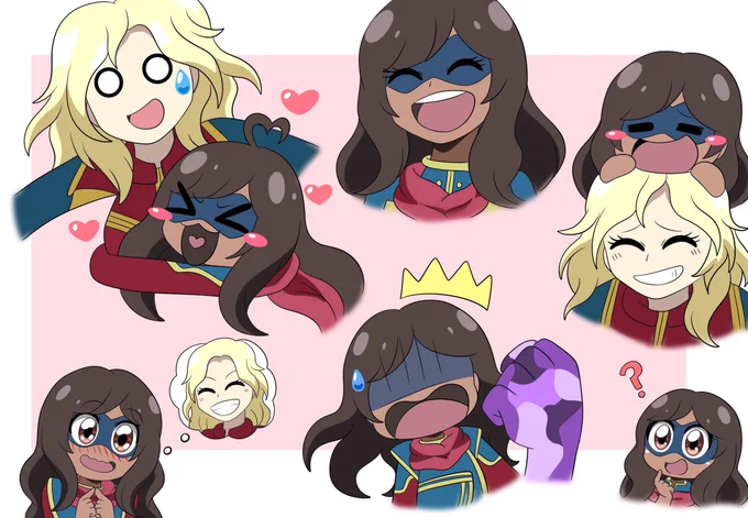 doodled some Marvel stuff lately 