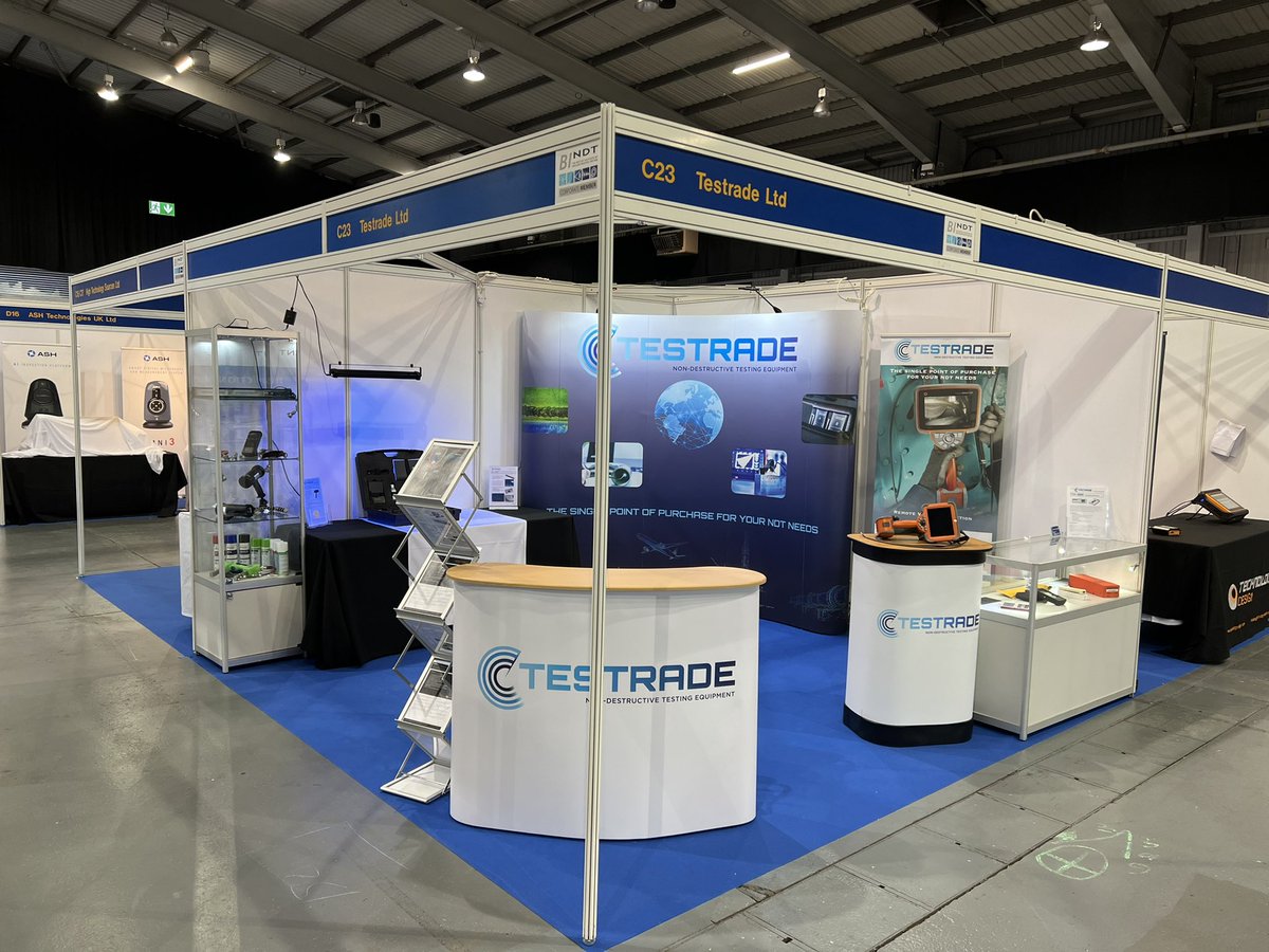 Great to be back at the Materials Testing conference in Telford after a few years of remote conferences. If you are in the area come and visit us at the conference on stand C23. #NDT2022 #MT2022 #BINDT
