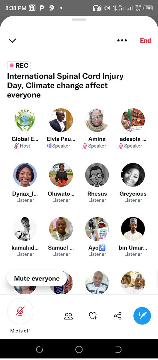 ATHAMID's tweet photo. Today I had a fruitful discussion with people with disabilities, which was the first of its kind in the Nigeria climate change space, in order to celebrate my birthday🎂 as a convener and moderator of the event In Commemoration of the International Spinal Cord Injury Day, https://t.co/S3MpA5RbCA