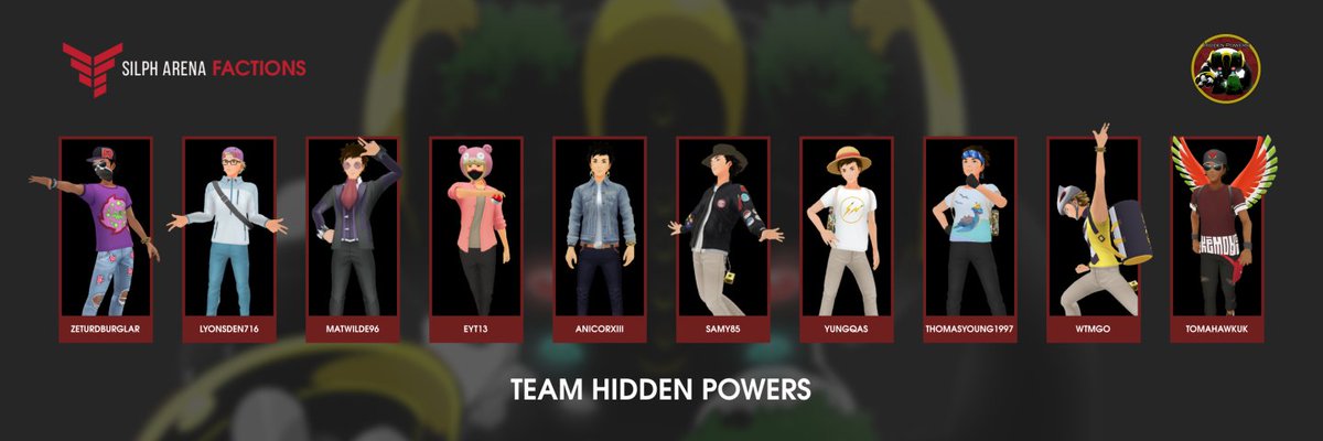 🚨 Hidden Powers is under new management! 🚨

Following an inspired LCQ performance, <a href="/AnicorXIII/">Asim-Ali Khan</a> will be taking the reins as captain of Hidden Powers 💪🏽

Wishing the team the best for the next cycle of <a href="/SilphGG/">Silph Arena</a> Factions in EMEA Diamond Tier! 💎

Let's get it 👊🏽