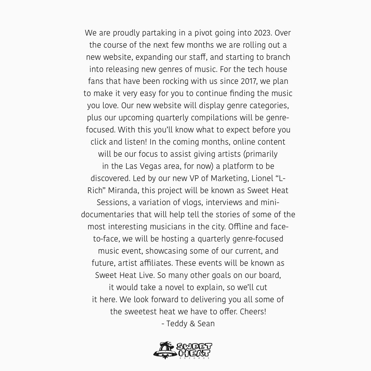 Sweet Heat Records (@sweetheatrecs) on Twitter photo 