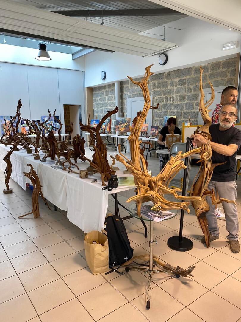Cumunadicuzza's tweet photo. Rencontre artistique avec l’Exposition de peintures et sculptures ce week-end.
Nous avons eu le plaisir d’accueillir les peintres: M . Martinez, M-D Ferracci, P. Mariani, N. Bertaudière, Catali et le sculpteur P Zucarelli. 
Une belle découverte culturelle en plein cœur du rural. https://t.co/WbZjyKTTnk