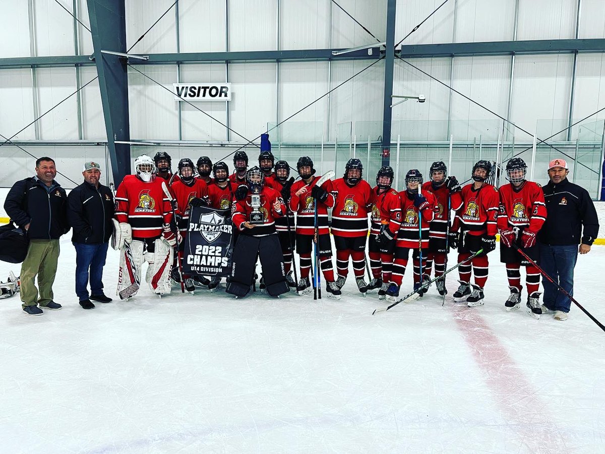 PlaymakerSeries's tweet image. U14 Labor Day Series Champs
@EMassSensHockey