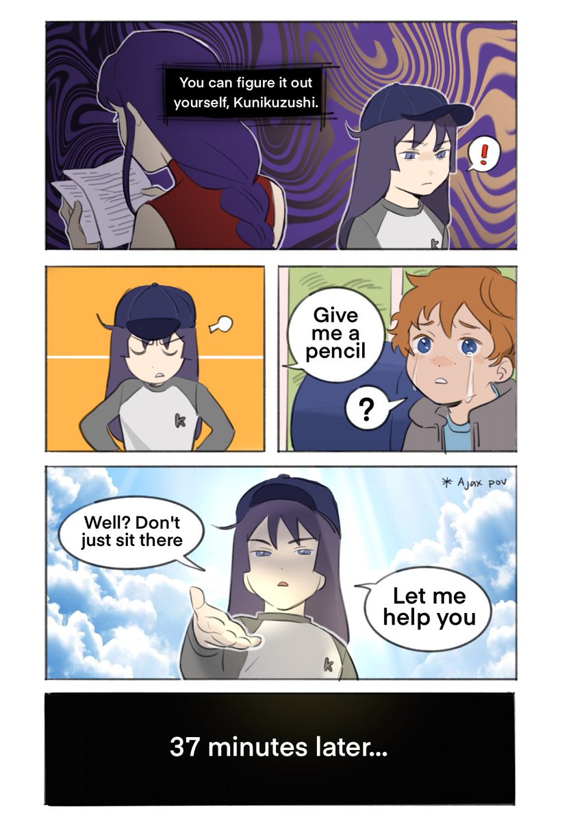 UNLAP1N's tweet photo. middle school au - first meeting
#scaramouche #childe #tighnari #albedo https://t.co/PXN1VyPqCd