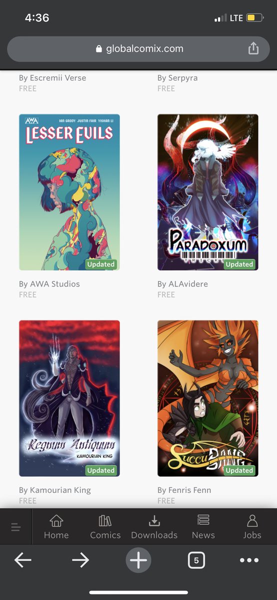 HaveADemon's tweet photo. @kamourianking You and these other wonderful creators are still in the trending spots for vertical scroll on @globalcomix !😁 https://t.co/V16H1IAQvZ