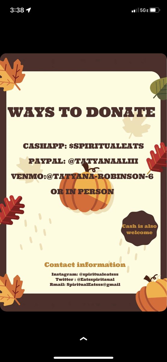 EatsSpiritual's tweet photo. Spiritual Eats is hosting our Annual Food Drive! We ask that you all would donate non-perishable food items. Dm for drop off location. Remember it’s always great to help others 🌻💛 https://t.co/ZyjpiPY5Ev