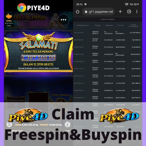 Piye4d_Slot's tweet photo. Claim Freepsin &amp; Buyspin Slot Online 

Daftar dengan link : https://t.co/645wZM666M

#piye4d #slot #togelonline #freespin #slotgacor #agenslot #agenslotonline #freespinslot #judionlineterpercaya #judislot #situsjudionline
#bandarjudi #situsjudi #togelonline #togel #pragmatic https://t.co/8eSUbLeqb1
