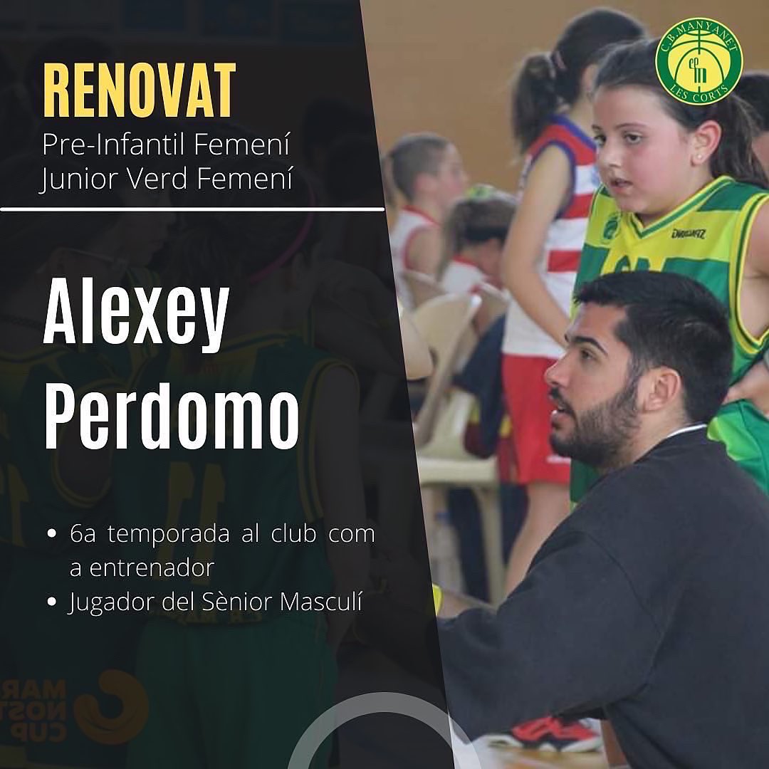 CBManyanet's tweet image. 📣 ENTRENADORS 22/23

➡️ Seguirem comptant un any més amb l’Alexey i l’Ander per estar al capdavant dels nostres juniors femenins.

➡️ L’Anna s’incorpora a l’equip d’entrenadors amb una llarga experiència.

#ForçaManyanet 💚💛