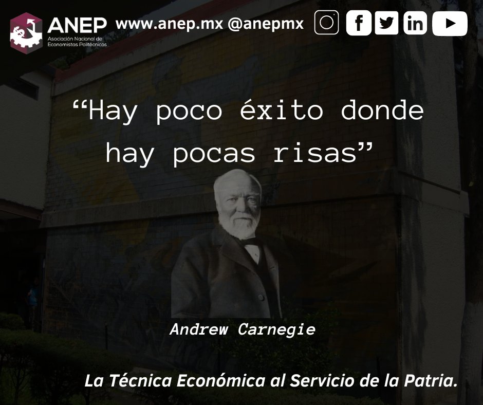 anepmx's tweet photo. Que nunca falten las risas... #anepipn  #ipn #economistaspolitecnicos #eseipn #Huelum #frasedeldia #iniciodesemana #Lunes https://t.co/glTEzkMPbn