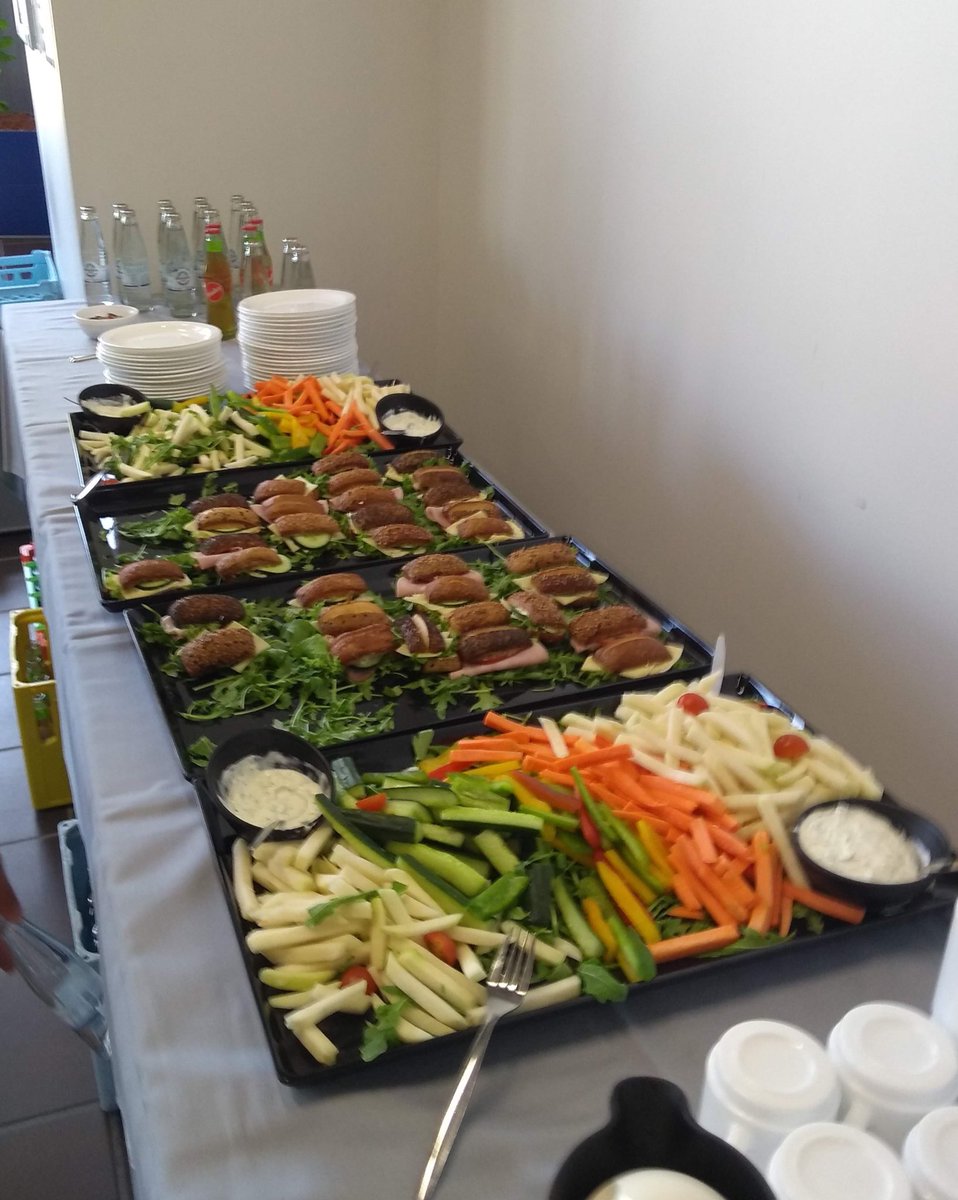 spinfocl's tweet photo. 46 participants have managed to come to Cologne, unfortunately I haven't got a photo consent form yet. But the food can not defend itself! #dl4lass https://t.co/MLhVR0uyMu