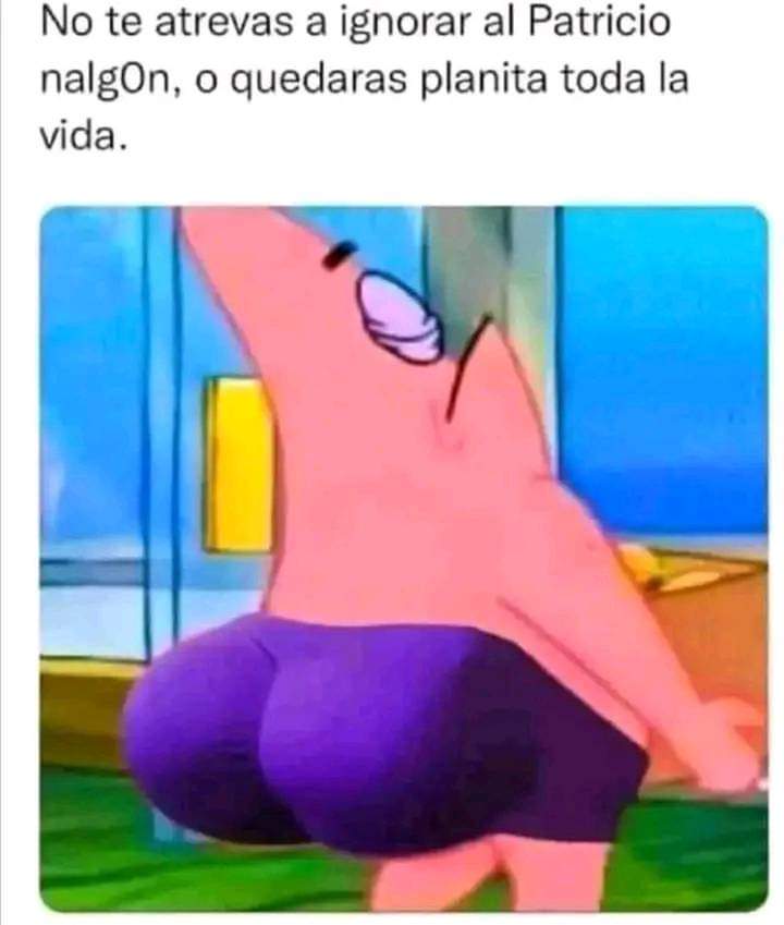 b_jhorel's tweet photo. Menos mal yo lo comparto 🙈😅
L@s envidios@s dirán que no hizo efecto pero no me importa 🤣🤣😅🤣😅🤣😅🤣😅🤣😅
#FelizInicioDeSemanaParaTodos
#FelizLunesParaTodos
#Nalgometro
#bobsponja https://t.co/ZTxrKSVEjb