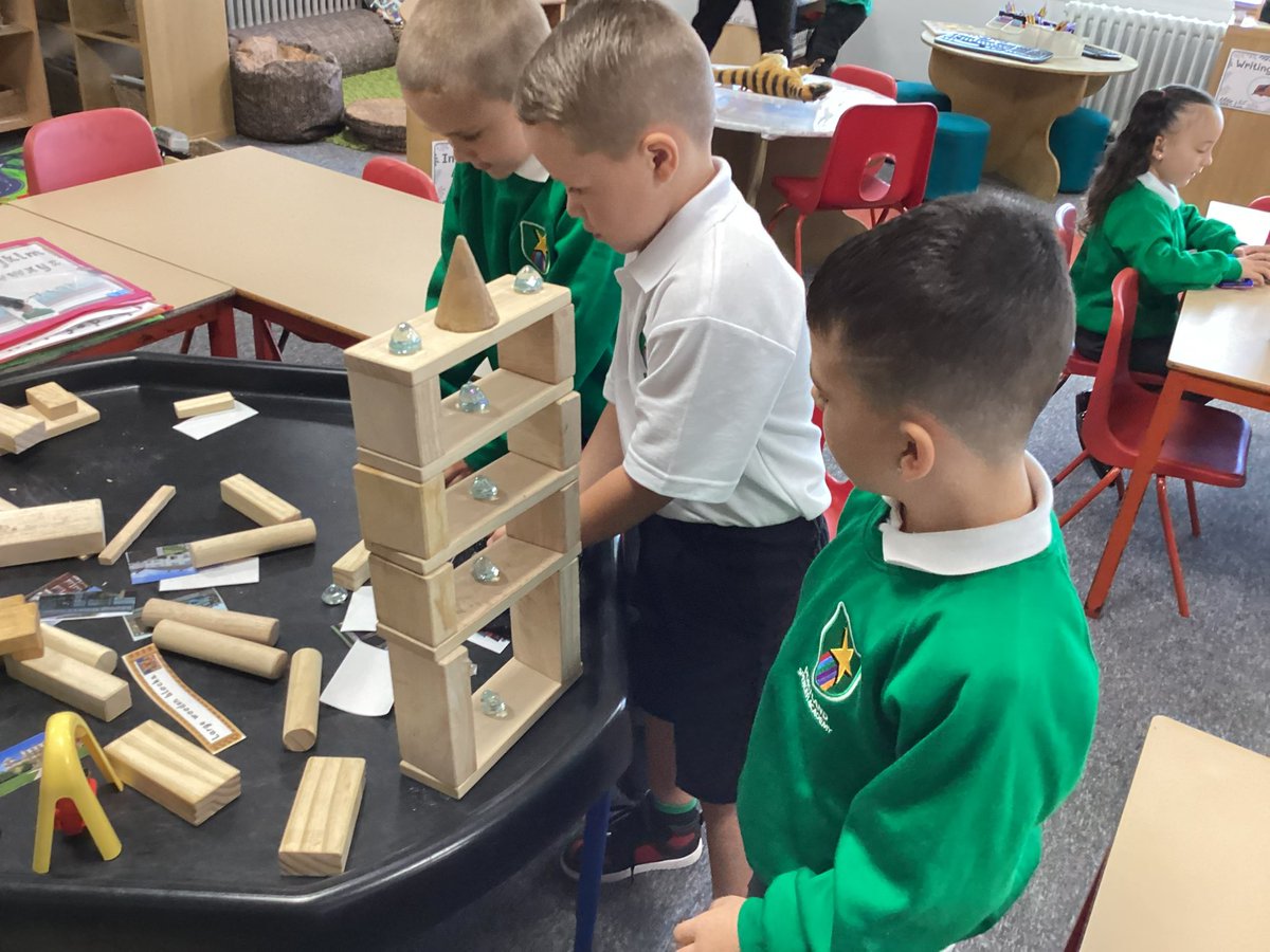 HRShardlow's tweet photo. A great first day back for year 1s in @Vicky_McClure class… building things they can find in their local area, this is Wollaton Park 🌟. @Portland_School https://t.co/u9YIPG6WRH