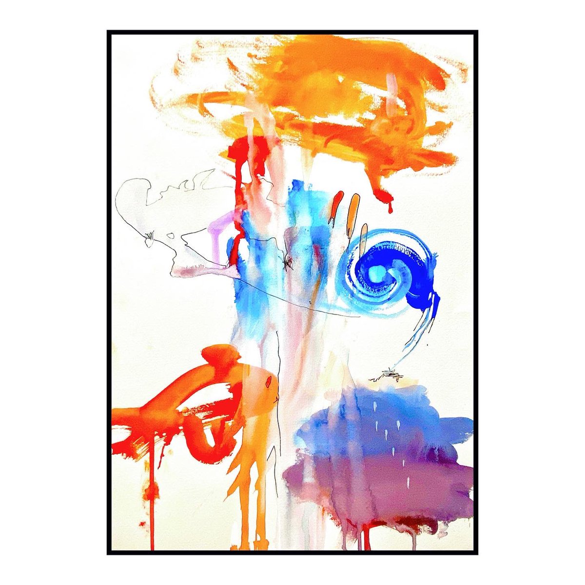 artimos1's tweet photo. Francis' (4) favourite thing is penguins. They give rocks to their friends, something else dear to his heart. He's sad many species will disappear due to climate change.
"Penguin eating a fish."
#WilgefortisX #WilgeKids #KidsArt #ArtOfTheDay #ContemporaryArt #VirtualExhibition https://t.co/d5Kpr4VYDV