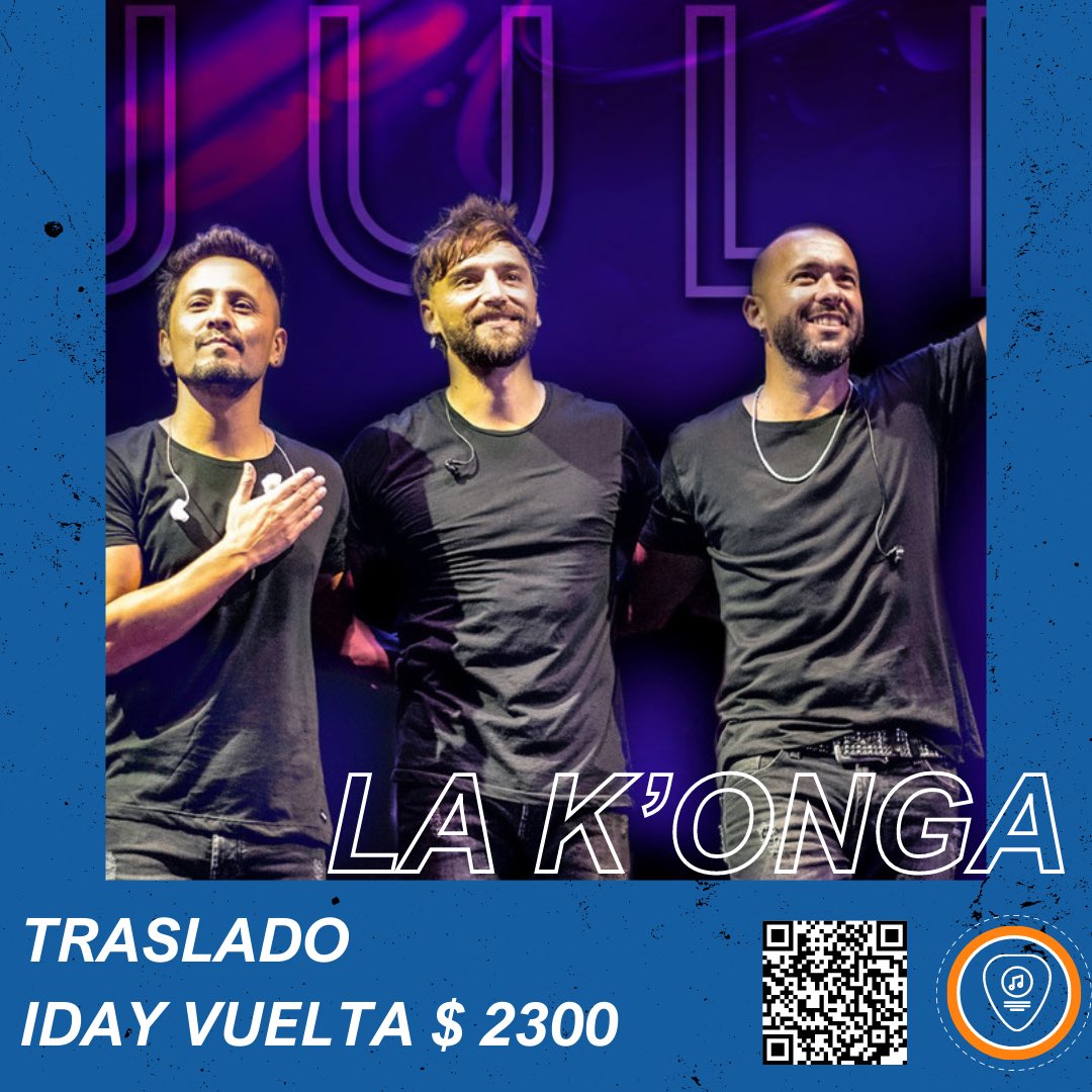 Fonobussrl's tweet photo. @lakonga estará este 9, 11 y 12 de Diciembre en  @MovistarArenaAR TE LO VAS A PERDER? Link para compra online https://t.co/ewAxn1J4an https://t.co/BoUL16nusN