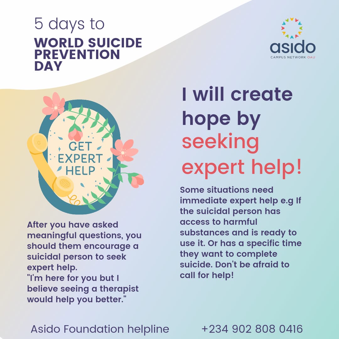 Day 5
In commemoration of the #WSPD we are doing a challenge at my club @asidocampusnet, and for today, the task to compliment a stranger gives me the opportunity to appreciate the great and beautiful work of Active Minds, Inc. owned by @alisonmalmon