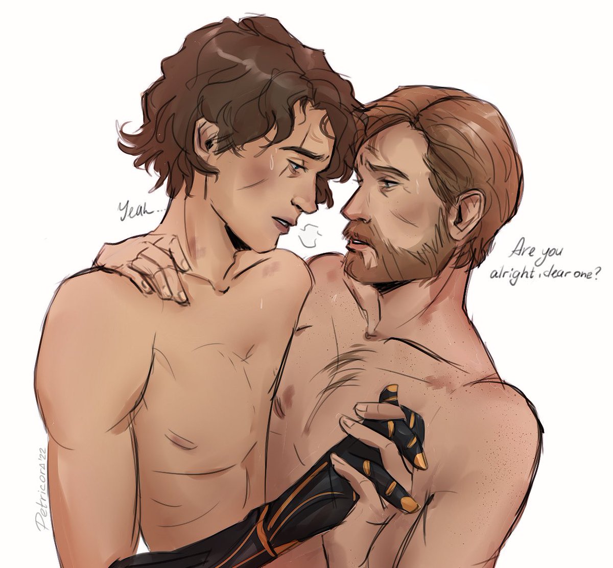 I did #obikin first time 🥺👉👈

Obi-Wan being an attentive top is something personal to me 💔