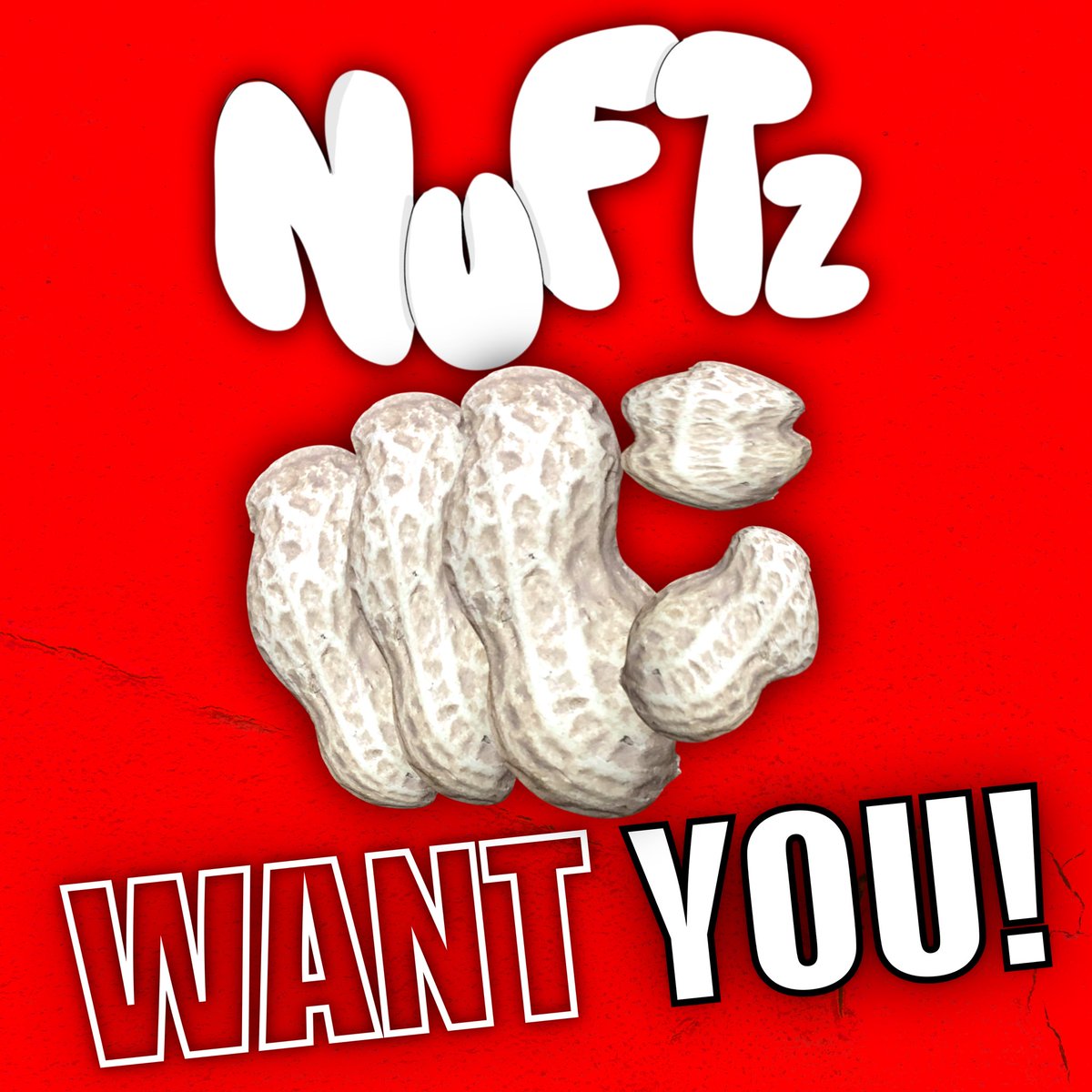 nuftzofficial's tweet photo. Calling out to all artists and creators pt1/2: 

NuFTz want YOU! We’re new to the NFT community and are looking for artists and creators to collaborate with! 

DROP YOUR NFTs here 😉 Let’s work together 🥜 

#NFTs #NFTartist #NFTCommunity #NFTartists https://t.co/TC9cCV2XYy