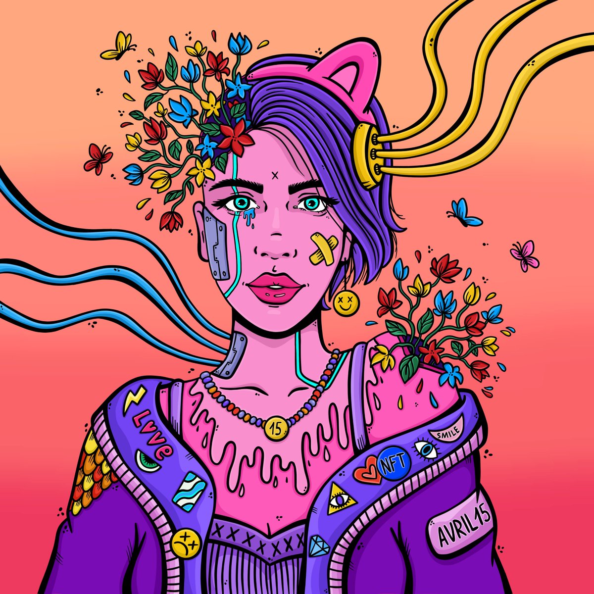 sibirtsevaleria's tweet photo. @erykmedykowski «Cyborg Girl»
Collection "Bright Women" 
Open yourself to the world, show yourself!
1/1 digital art
0.1 $ETH
Available at @opensea
https://t.co/b60NJIrPuS https://t.co/nFKGt1va8q