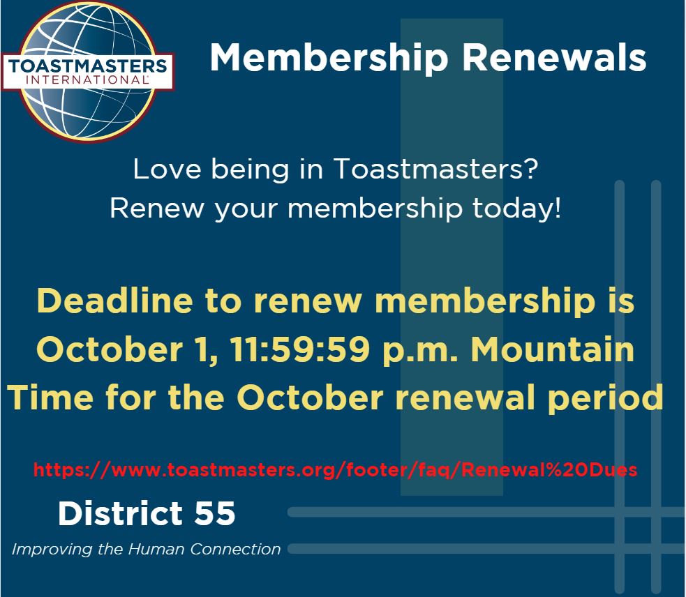 Toastmasters D55 (@toastmastersd55) on Twitter photo 