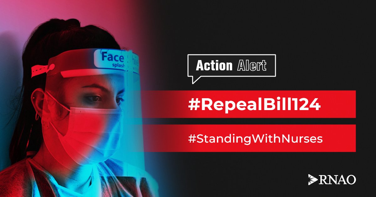 RNAO's tweet photo. Did you know Ont is the only province with the wage-suppressing #Bill124? This bill is driving nurses to other jurisdictions &amp; fueling the burning #NursingCrisis.

Call on Premier @fordnation to immediately #RepealBill124.

Sign &amp; share our #ActionAlert: https://t.co/de54X5j1yY https://t.co/zqdEOgTLly